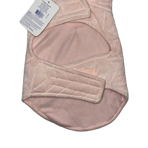 NWT Top Paw Pink Fur Faux Velvet Jacket Hoodie Hooded Outerwear Dog S - Picture 6 of 7